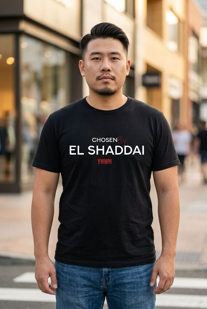 Zwart heren T-shirt