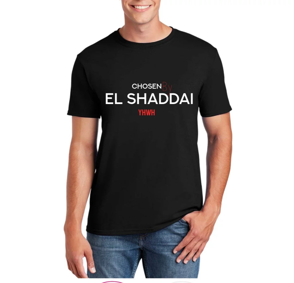 Zwart heren T-shirt
