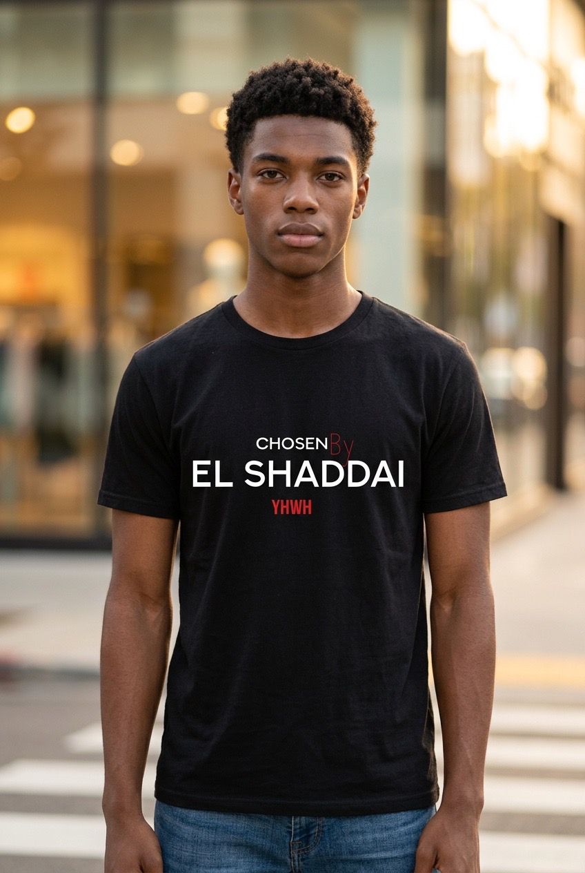 Zwart heren T-shirt